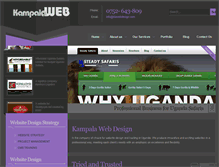 Tablet Screenshot of klawebdesign.com